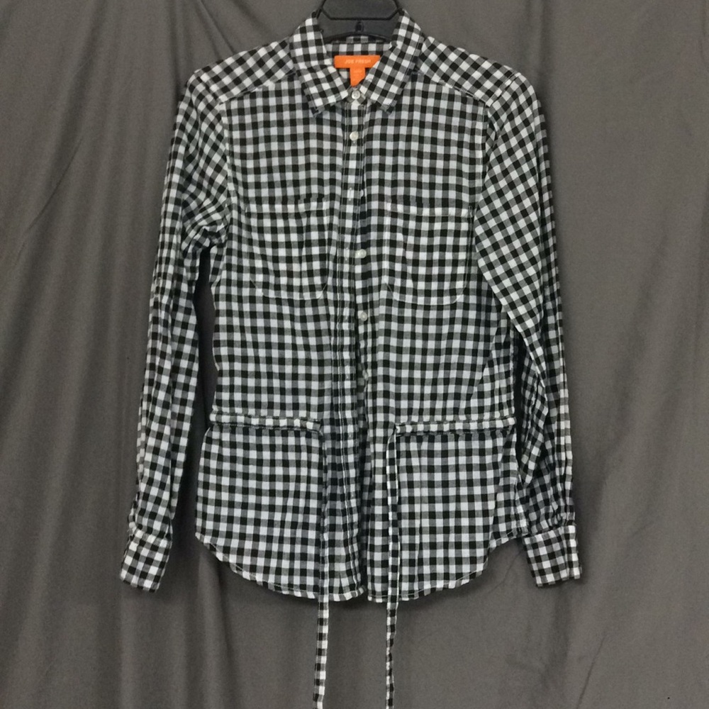 Long flannel with tie